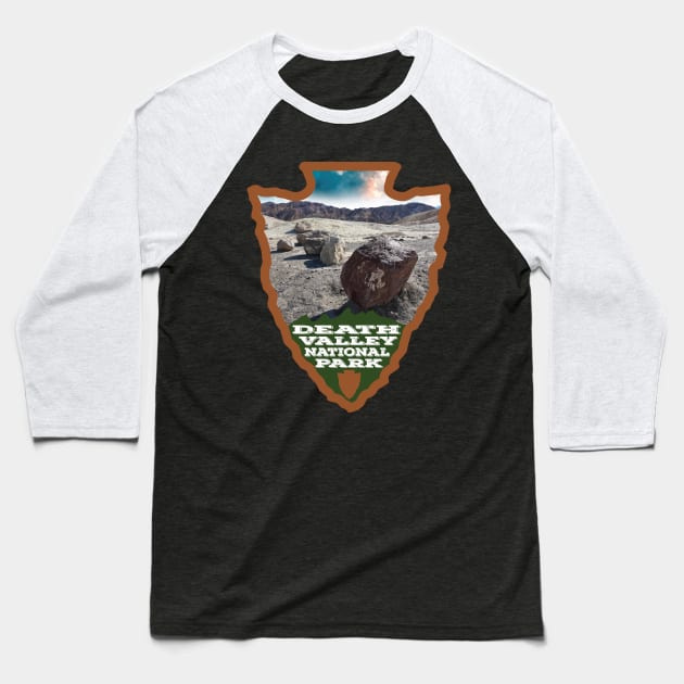 Death Valley National Park arrowhead Baseball T-Shirt by nylebuss